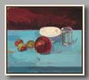 POMEGRANATE AND TUMBLER   2005  POMEGRANATE AND TUMBLER   2005   oil/board   10"x11½"